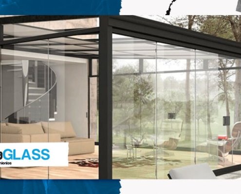 Glass terrace enclosures price per m2