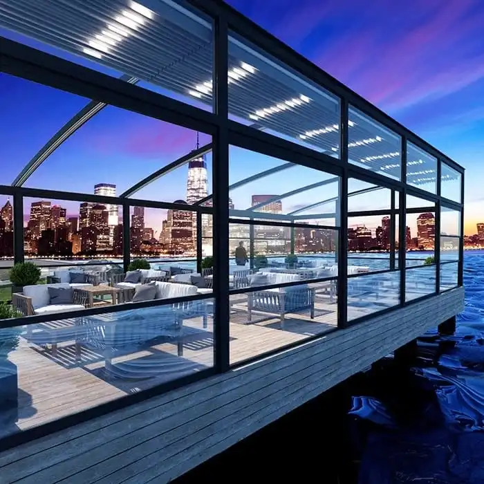 guillotina de cristal costaglass