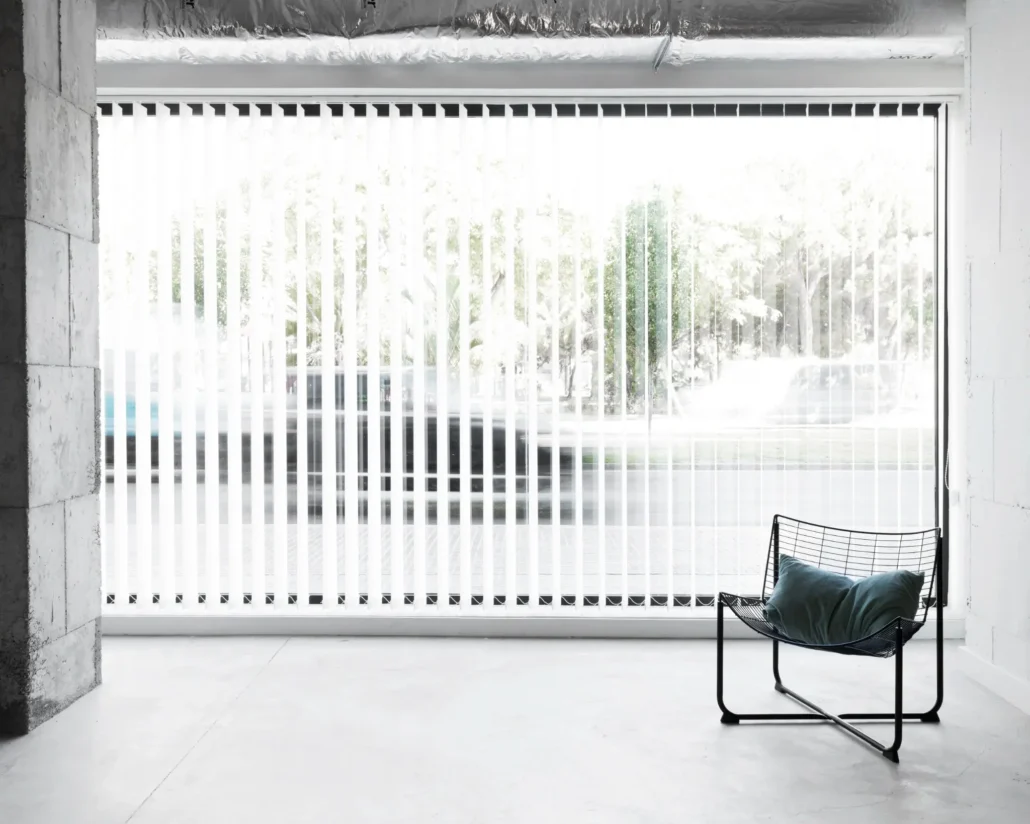 cortina de cristal desplegable